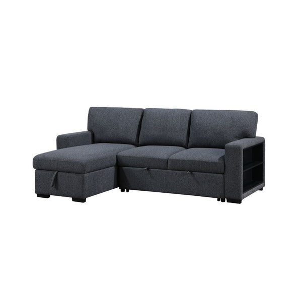English Elm Terrence Sleeper Sofa with Pull Out Bed Polyester Upholstery for Modern Living Rooms B201S00601