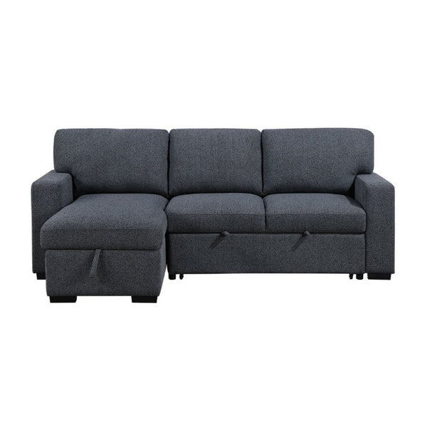 English Elm Terrence Sleeper Sofa with Pull Out Bed Polyester Upholstery for Modern Living Rooms B201S00601