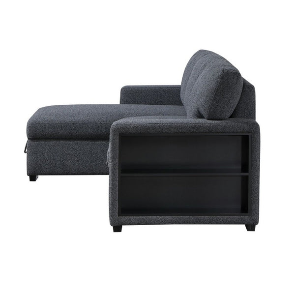 English Elm Terrence Sleeper Sofa with Pull Out Bed Polyester Upholstery for Modern Living Rooms B201S00601