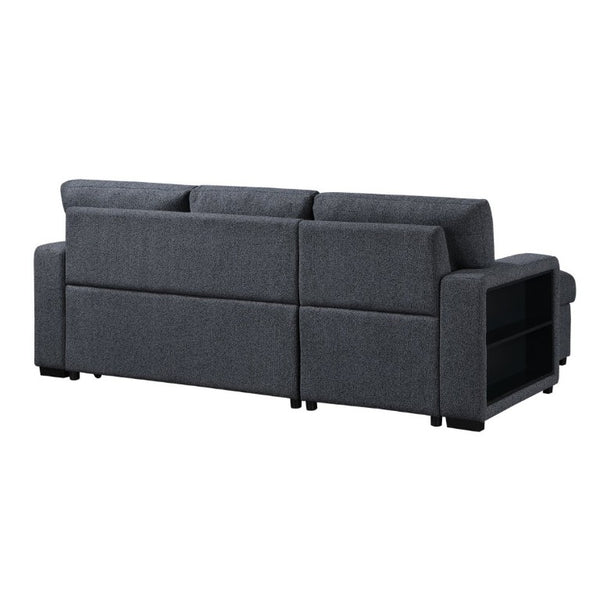 English Elm Terrence Sleeper Sofa with Pull Out Bed Polyester Upholstery for Modern Living Rooms B201S00601