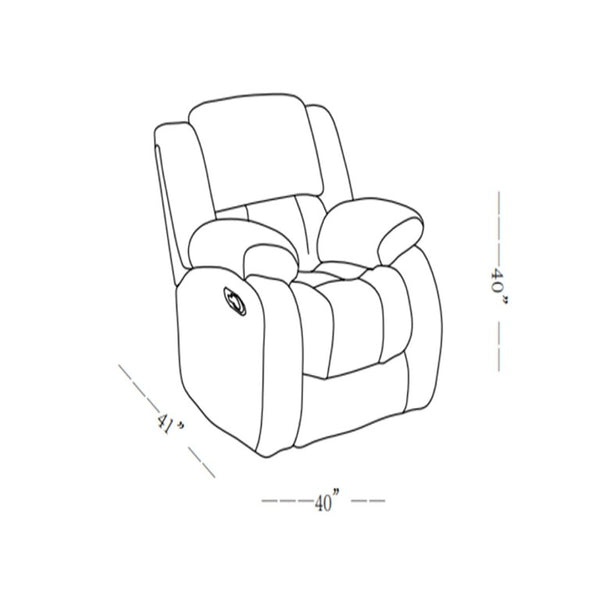 English Elm Stonic Ebony Three Piece Manual Reclining Set with Deep Padded Arms for Living Rooms B201S00612