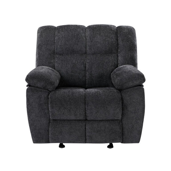 English Elm Liam Transitional Reclining Sofa Set with Plush Biscuit Upholstery and Console B201S00616