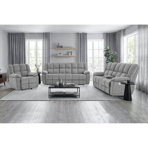 English Elm Liam Transitional Reclining Sofa Set with Tufted Plush Upholstery for Living Rooms B201S00618