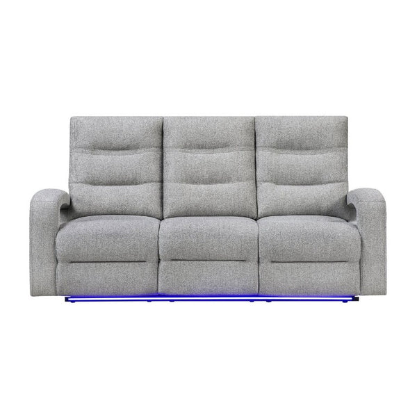 English Elm Isolde 3 Piece Power Reclining Living Room Set with LED Lighting Transitional Style B201S00620