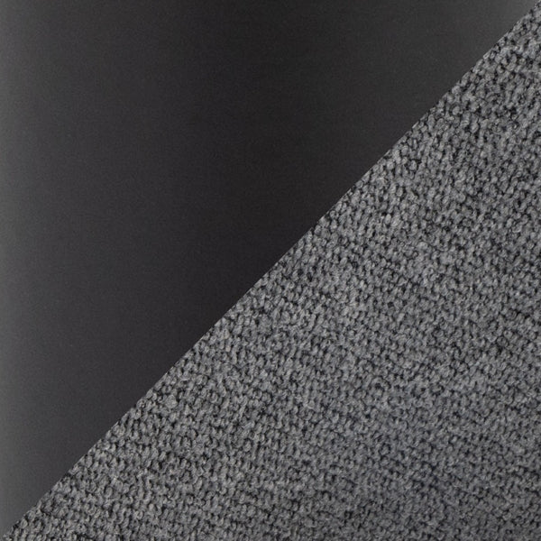English Elm Contemporary Dark Grey Fabric Dining Chair Set Matte Black Metal Frame Urban Style B202P290936