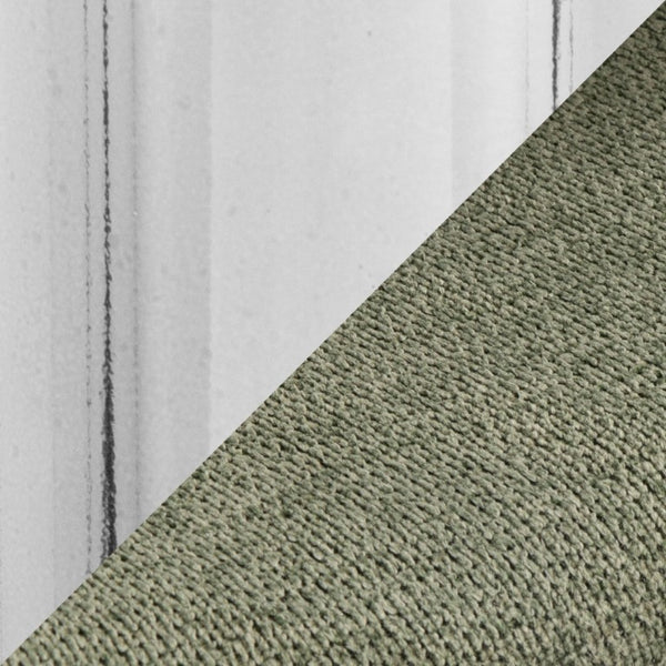 English Elm Contemporary Sage Green Fabric Swivel Barstools with Polished Chrome Base Set of 2 B202S02317