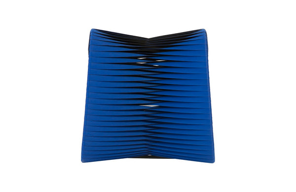 Phillips Collection Seat Belt Rocking Chair – Bold Modern Accent with Sculptural Design for Contemporary Living Spaces Blue/Black B2063BL