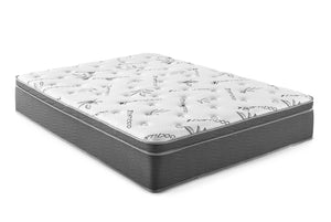 English Elm 10" Bamboo Hybrid Twin Mattress with Wrapped Coils for Cool Restful Sleep B209P467873