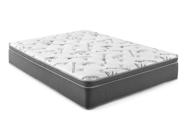 English Elm 10 Inch Bamboo Hybrid Mattress with Wrapped Coils for Cool Restful Sleep B209P467874