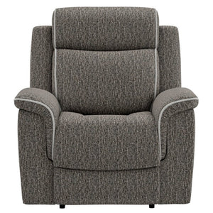English Elm Zero-Gravity Power Recliner Woven Textile Ergonomic Lounge Chair for Living Room B2709P596346