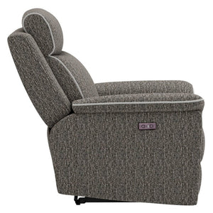 English Elm Zero-Gravity Power Recliner Woven Textile Ergonomic Lounge Chair for Living Room B2709P596346