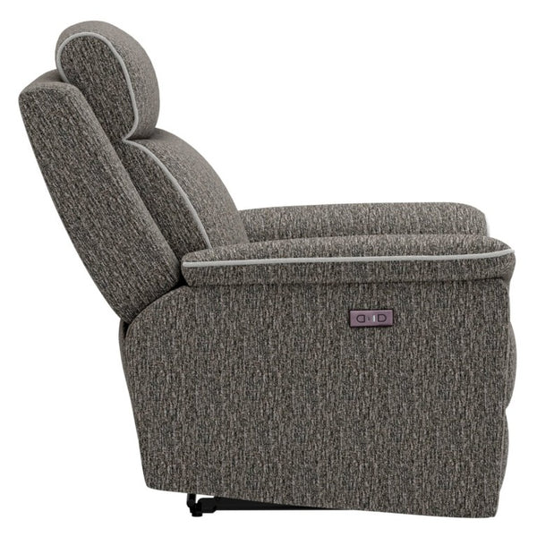 English Elm Zero-Gravity Power Recliner Woven Textile Ergonomic Lounge Chair for Living Room B2709P596346