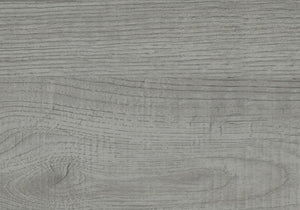 English Elm Accent C-Shaped Sofa Side Table with Geometric Metal Frame for Modern Living Spaces Grey B2710P219232