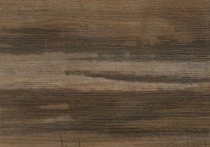English Elm Accent C-Shaped Sofa Side Table Reclaimed Wood Look Top Black Metal Frame B2710P219399