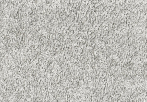 English Elm Accent Chair Upholstered in Grey Fabric with Walnut Arms for Mid-century Living Rooms Light Gray B2710P501844