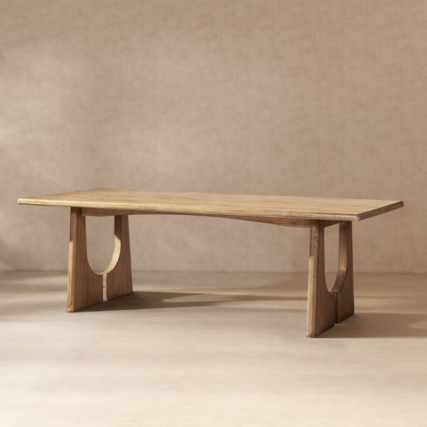 English Elm Carmel Reclaimed Pine Rectangular Dining Table Seats Eight Rustic Farmhouse B2719P509068