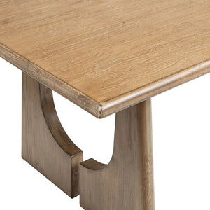 English Elm Carmel Reclaimed Pine Rectangular Dining Table Seats Eight Rustic Farmhouse B2719P509068