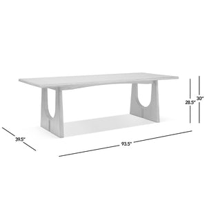 English Elm Carmel Reclaimed Pine Rectangular Dining Table Seats Eight Rustic Farmhouse B2719P509068