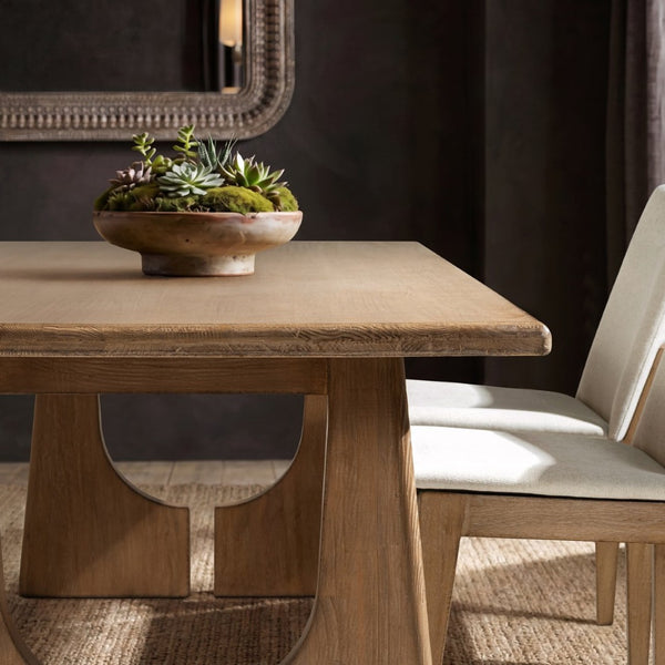 English Elm Carmel Reclaimed Pine Rectangular Dining Table Seats Eight Rustic Farmhouse B2719P509068