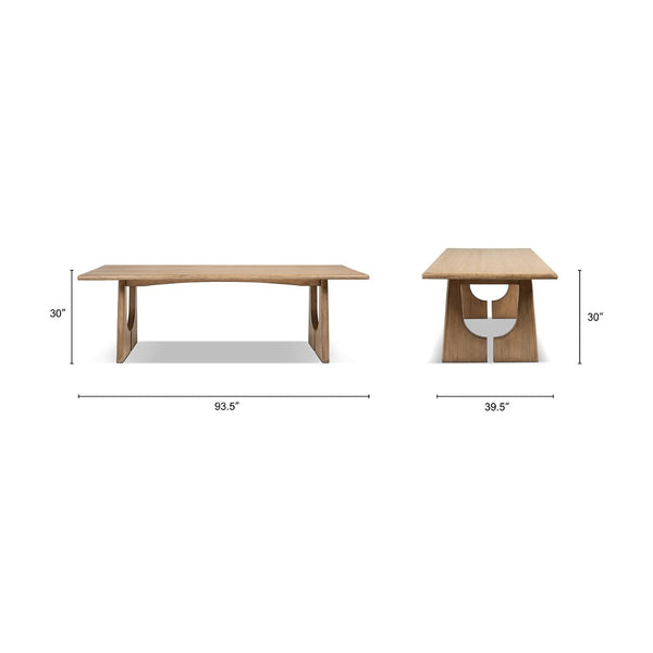 English Elm Carmel Reclaimed Pine Rectangular Dining Table Seats Eight Rustic Farmhouse B2719P509068