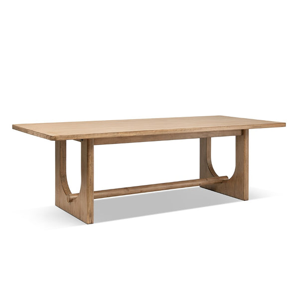 English Elm Turnkey Reclaimed Pine Farmhouse Dining Table Seats Ten with Sculptural Base B2719P509069