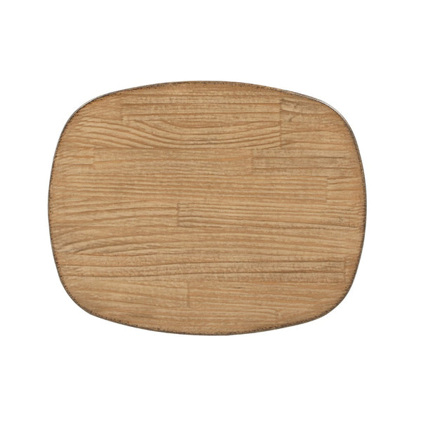 English Elm Clarence Reclaimed Pine Pedestal End Table Rustic Organic Accent for Living Room B2719P509075