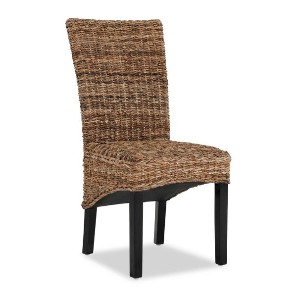 English Elm Kirana Handcrafted Solid Hardwood Dining Chair Set Artisan Built for Coastal Cottage Rooms B2723P240977