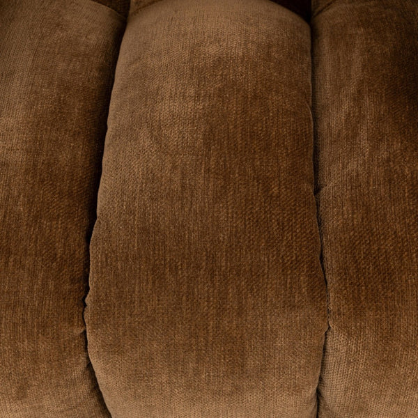 English Elm Sansa Channel Tufted Accent Chair with Oak Base for Transitional Living Rooms B2723P461924