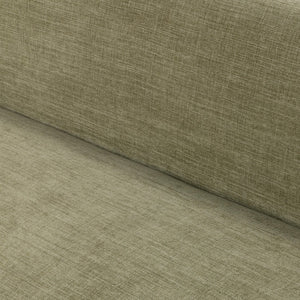 English Elm Myra Sculptural Three Seat Sofa with Oak Base and Polyester Fabric for Modern Living B2723P461926