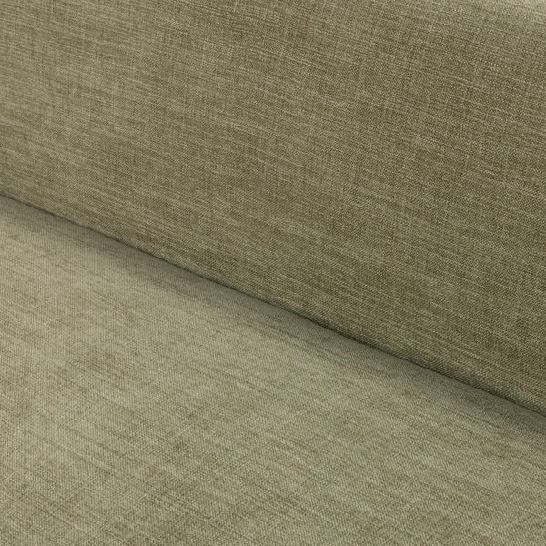 English Elm Myra Sculptural Three Seat Sofa with Oak Base and Polyester Fabric for Modern Living B2723P461926