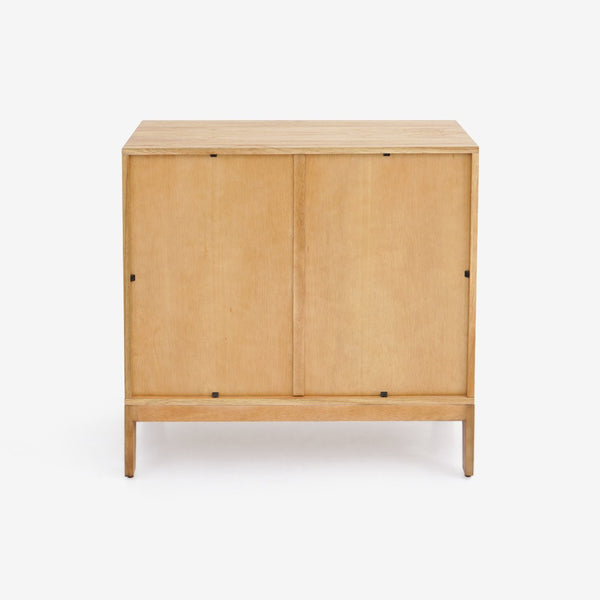 English Elm Lola Scandinavian Oak Storage Cabinet with Tapered Legs for Living Room Entryway B2726P511587