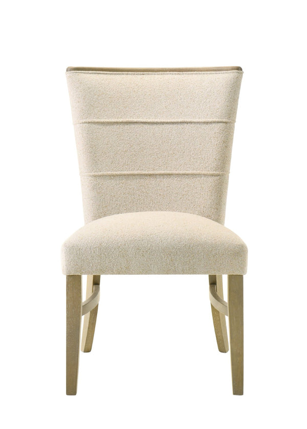 English Elm Olinda Chenille Upholstered Dining Side Chairs with Padded Back Set of Two B2726P524570