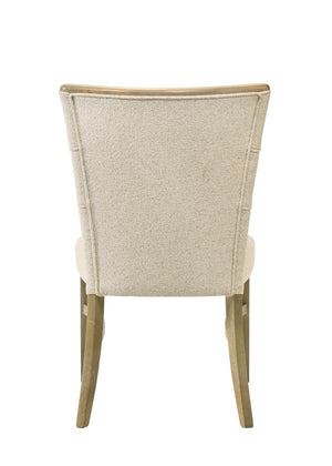 English Elm Olinda Chenille Upholstered Dining Side Chairs with Padded Back Set of Two B2726P524570