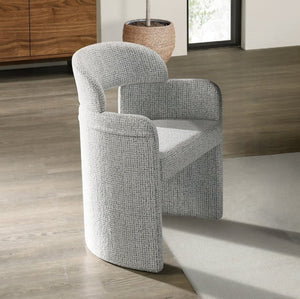English Elm Kyree Chenille Upholstered Accent Chairs Set of 2 Rubberwood Living Room Seating B2726P524571