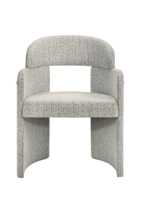 English Elm Kyree Chenille Upholstered Accent Chairs Set of 2 Rubberwood Living Room Seating B2726P524571