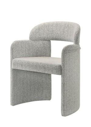English Elm Kyree Chenille Upholstered Accent Chairs Set of 2 Rubberwood Living Room Seating B2726P524571