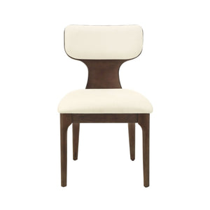 English Elm Koen Chenille Upholstered Dining Side Chairs Set of 2 with Oak Wood Frame B2726P524573