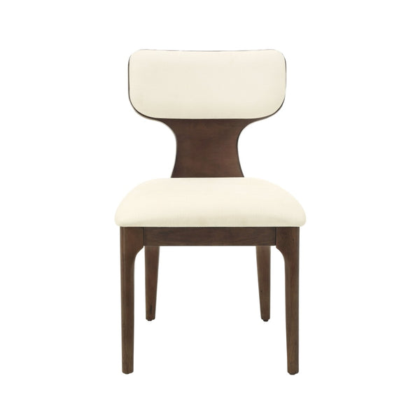 English Elm Koen Chenille Upholstered Dining Side Chairs Set of 2 with Oak Wood Frame B2726P524573