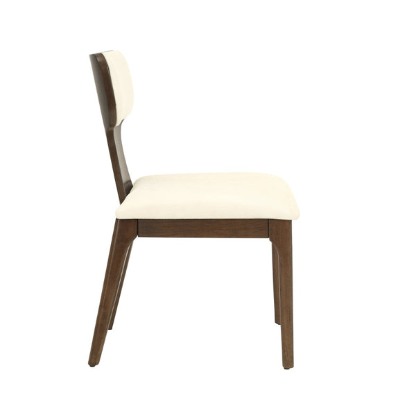 English Elm Koen Chenille Upholstered Dining Side Chairs Set of 2 with Oak Wood Frame B2726P524573