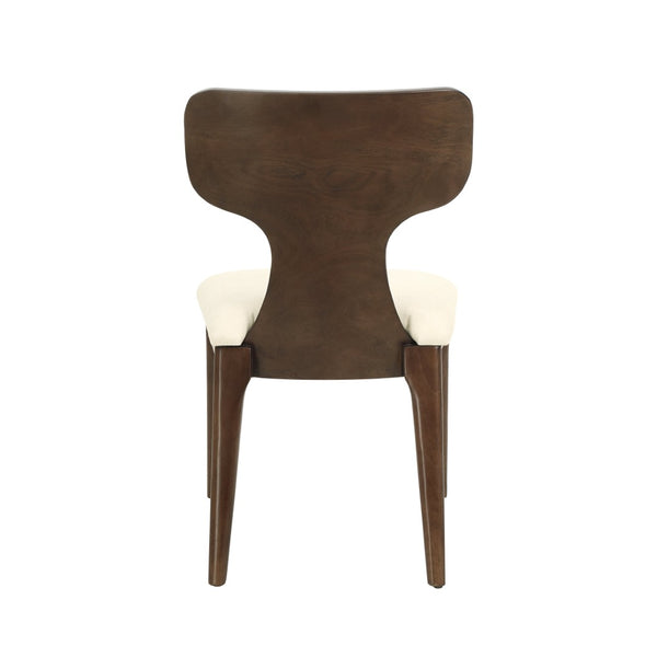English Elm Koen Chenille Upholstered Dining Side Chairs Set of 2 with Oak Wood Frame B2726P524573