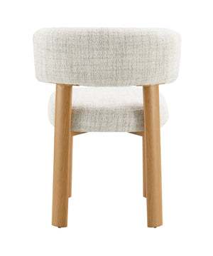 English Elm Ogin Chenille Upholstered Dining Side Chairs Set of 2 with Padded Seat and Back B2726P528599