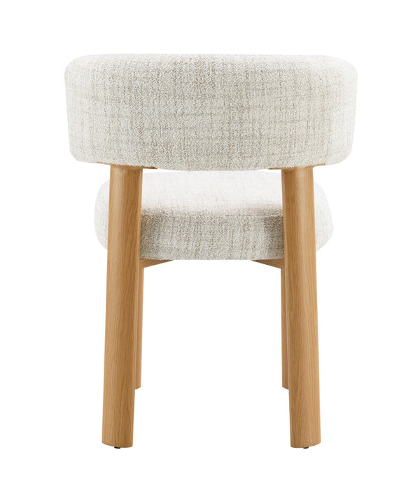 English Elm Ogin Chenille Upholstered Dining Side Chairs Set of 2 with Padded Seat and Back B2726P528599