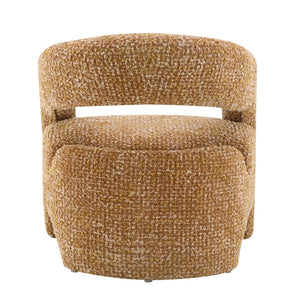 English Elm Pelia Tweed Upholstered Accent Chair with Feather Down Cushions for Modern Living Rooms B2726P529418