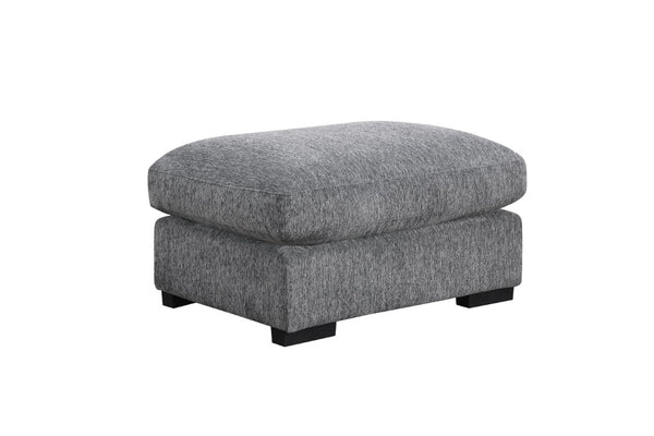 English Elm Modern Flannel Velvet Modular Sectional with Reclining Seats Console and USB Ports B2730S00045