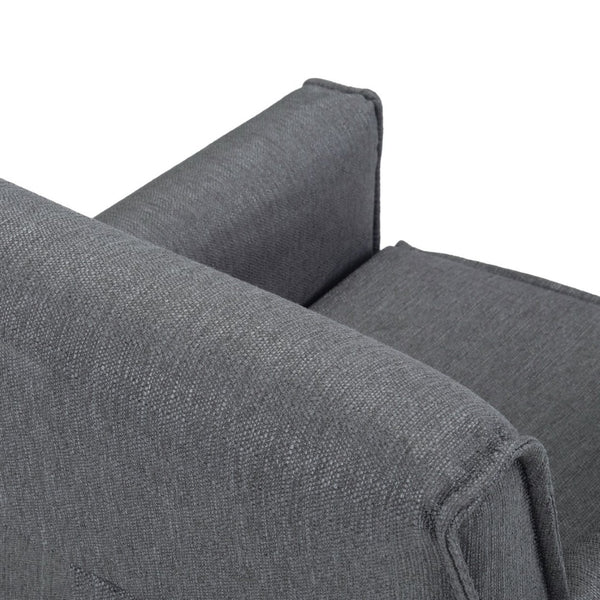 English Elm Deacon Mid-century Accent Chair Woven Upholstery Hairpin Legs Living Room Seating B2732P534936