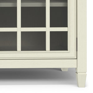 English Elm Somerset Solid Wood Buffet Sideboard Six Drawers Antique White Traditional Dining B2732P548179