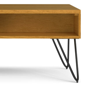 English Elm Diaz Oak Veneer Lift Top Coffee Table with Hidden Storage for Living Rooms B2732P549793