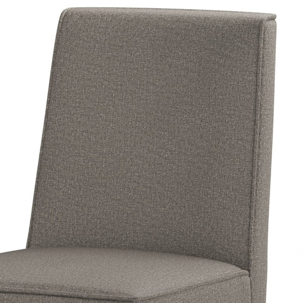 English Elm Mabel Solid Rubberwood Upholstered Dining Chair Set Tailored Farmhouse Style Seating B2732P577451