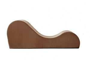 English Elm Solace Ergonomic Floor Chaise Lounge with High Density Foam and Washable Cover Brown B2735P271013