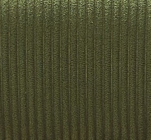 English Elm Modern Corduroy Barrel Accent Chair Channel Tufted with Sleek Black Metal Legs Green B2735P508273